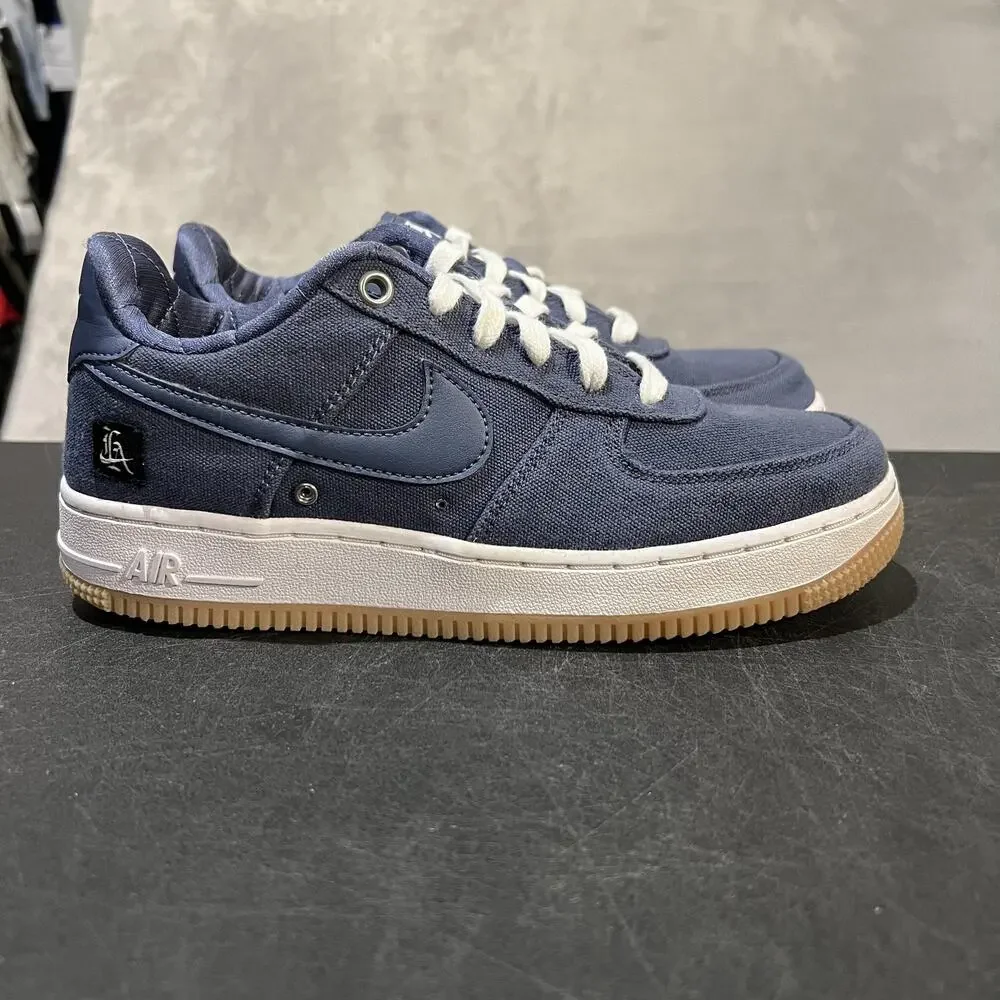 Nike Air Force 1 LA Low Shoes Youth Size 5.5Y Blue Los Angeles AF1 Sneakers